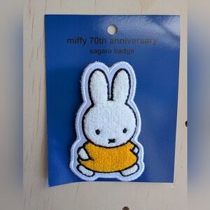BNWT New Miffy 70th Anniversary Sagara Badge